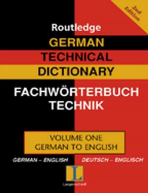 Cover of the book German Technical Dictionary (Volume 1) by Paul Pedley