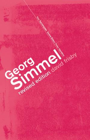 Book cover of Georg Simmel