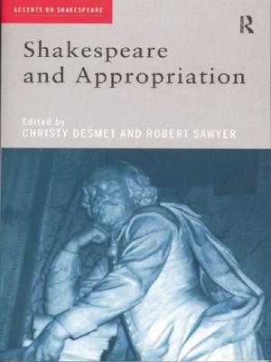 Cover of the book Shakespeare and Appropriation by Diane M. Desimone