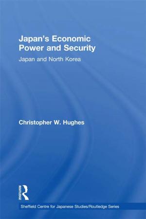 Cover of the book Japan's Economic Power and Security by Paul Crowther