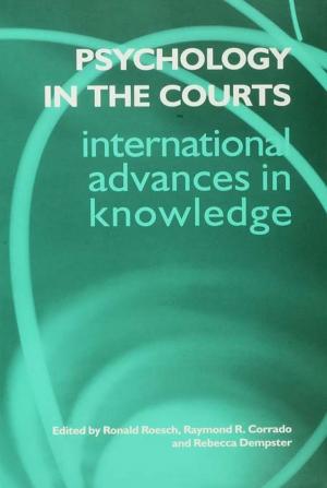 Cover of the book Psychology in the Courts by Klaus Bruhn Jensen