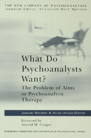 Cover of the book What Do Psychoanalysts Want? by John Eyles, Kevin J. Woods