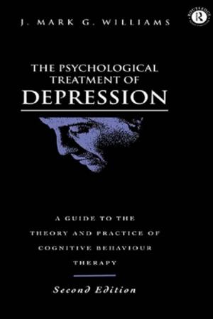 Book cover of The Psychological Treatment of Depression