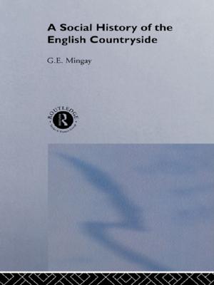 Cover of the book A Social History of the English Countryside by J. Arthur Thomson