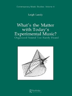 Cover of the book What's the Matter with Today's Experimental Music? by Anonyme