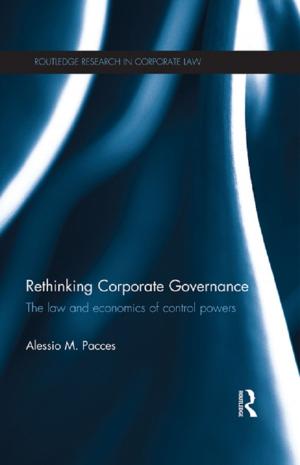 Cover of the book Rethinking Corporate Governance by David Collard