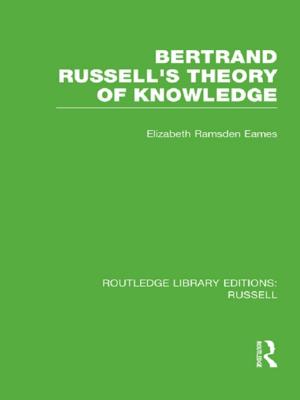 Cover of the book Bertrand Russell's Theory of Knowledge by Christopher Carey