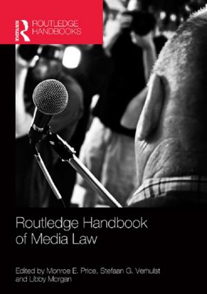 Cover of the book Routledge Handbook of Media Law by Joseph Litterer