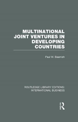 Cover of the book Multinational Joint Ventures in Developing Countries (RLE International Business) by David Blustein