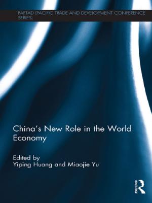 Cover of the book China's New Role in the World Economy by Michael A. Genovese, Todd L. Belt, William W. Lammers