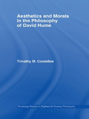 Book cover of Aesthetics and Morals in the Philosophy of David Hume