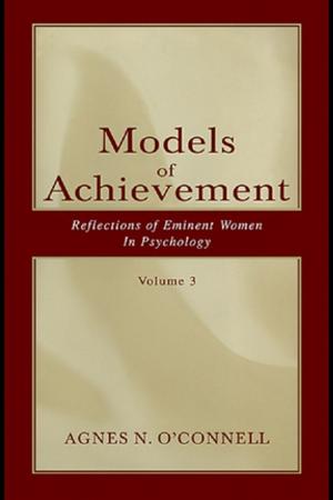 Cover of the book Models of Achievement by David Crowe, John Kolsti, Ian Hancock