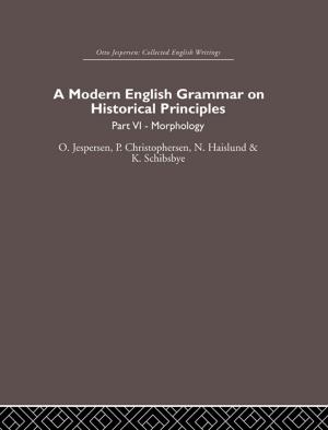 Book cover of A Modern English Grammar on Historical Principles