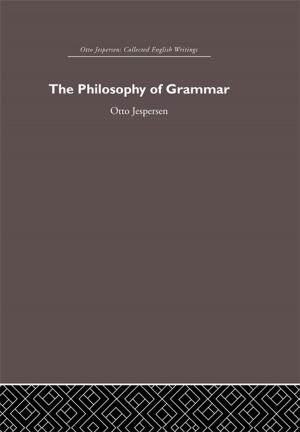 Cover of the book The Philosophy of Grammar by Henry Jarrett