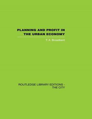 Cover of Planning and Profit in the Urban Economy