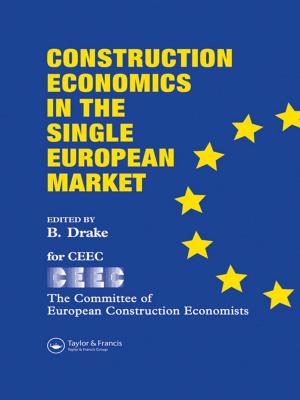 Cover of the book Construction Economics in the Single European Market by R. Key Dismukes, Guy M. Smith