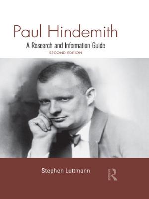 Cover of the book Paul Hindemith by Peter Stanlis