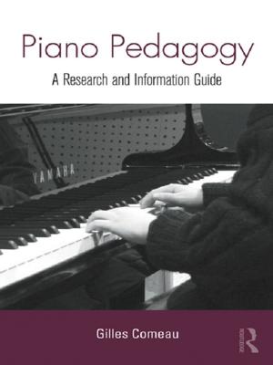 Cover of the book Piano Pedagogy by Eric L. Dlugokinksi, Sandra F. Allen