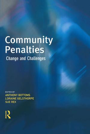 Cover of the book Community Penalties by Francesc Aragall, Jordi Montana