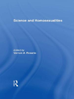 Cover of the book Science and Homosexualities by Melanie Vance