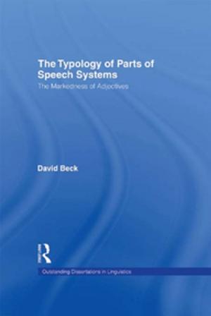 Cover of the book The Typology of Parts of Speech Systems by Joseph F. Callo, Alastair Wilson