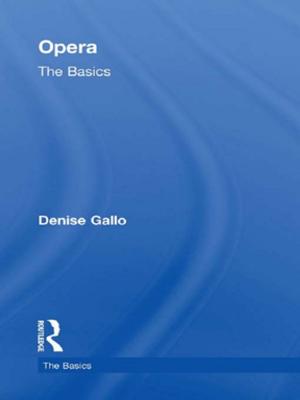 Book cover of Opera: The Basics
