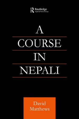 Cover of the book Course in Nepali by Zhiqiu Xu