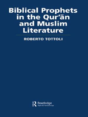 Cover of the book Biblical Prophets in the Qur'an and Muslim Literature by Anthony Elliott
