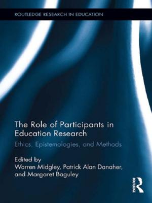 Cover of the book The Role of Participants in Education Research by Jean Chothia