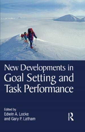 Cover of the book New Developments in Goal Setting and Task Performance by Jean-Michel Lafleur
