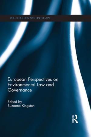 Cover of the book European Perspectives on Environmental Law and Governance by 