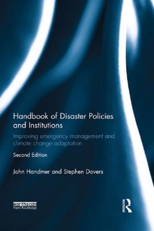 Cover of the book Handbook of Disaster Policies and Institutions by Antonio A. Semi