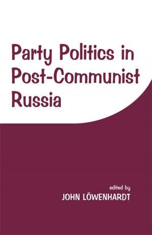 Cover of the book Party Politics in Post-communist Russia by David Shepherd, Aubrey Silberston, Roger Strange
