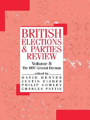 Cover of the book British Elections and Parties Review by Michael Mason