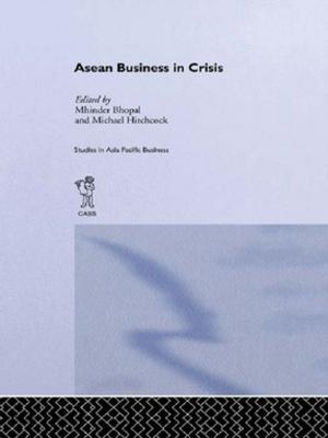 Cover of the book ASEAN Business in Crisis by Glenn Johnson, C Leroy Quance