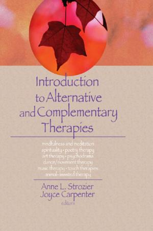 Book cover of Introduction to Alternative and Complementary Therapies