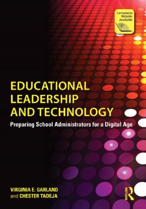 Cover of the book Educational Leadership and Technology by Jacqueline de Weever