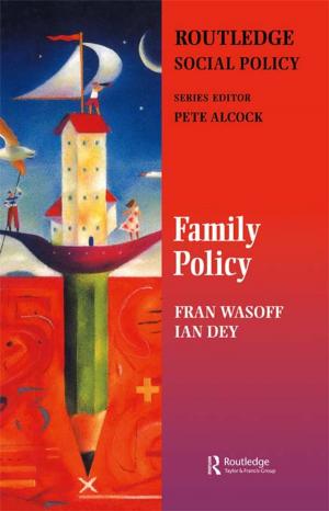 Cover of the book Family Policy by Nancy Eisenberg
