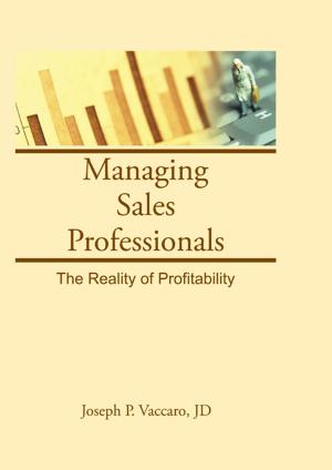 Cover of the book Managing Sales Professionals by H. A. Turner, Garfield Clack, Geoffrey Roberts