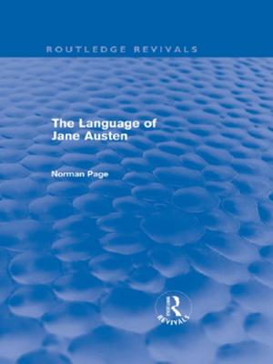 Cover of the book The Language of Jane Austen (Routledge Revivals) by C. Jesse Carlock