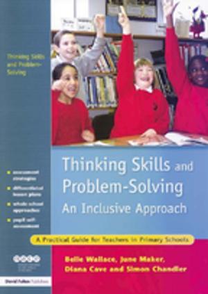 Cover of the book Thinking Skills and Problem-Solving - An Inclusive Approach by Kate Marsh