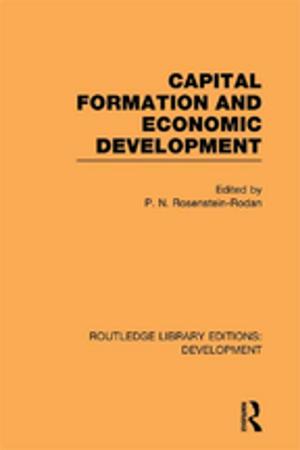 Cover of the book Capital Formation and Economic Development by Allen V. Kneese, F. Lee Brown