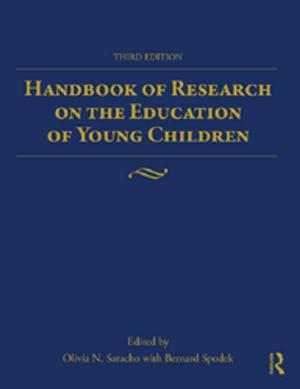 Cover of the book Handbook of Research on the Education of Young Children by 