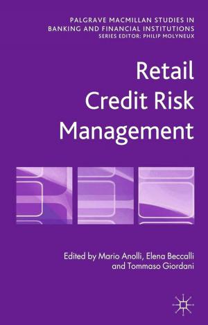 Cover of the book Retail Credit Risk Management by E. Aston, G. Harris