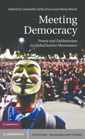 Cover of the book Meeting Democracy by Professor Chiara Bottici, Professor Benoît Challand