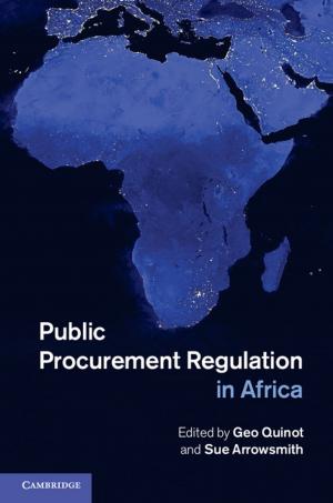 Cover of the book Public Procurement Regulation in Africa by Annalisa C Parent