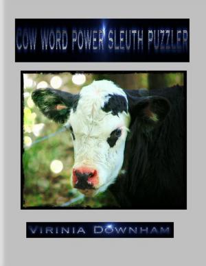 Book cover of Cow Word Power Sleuth Puzzler