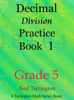 Cover of Decimal Division Practice Book 1, Grade 5