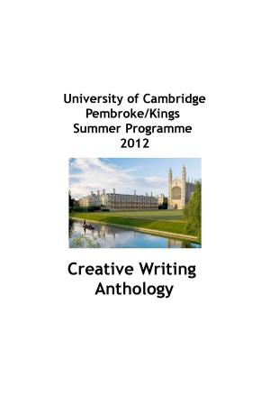 Book cover of Pembroke/Kings Summer Programme Ebook Anthology 1