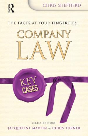 Cover of the book Key Cases: Company Law by Joakim Berndtsson, Christopher Kinsey